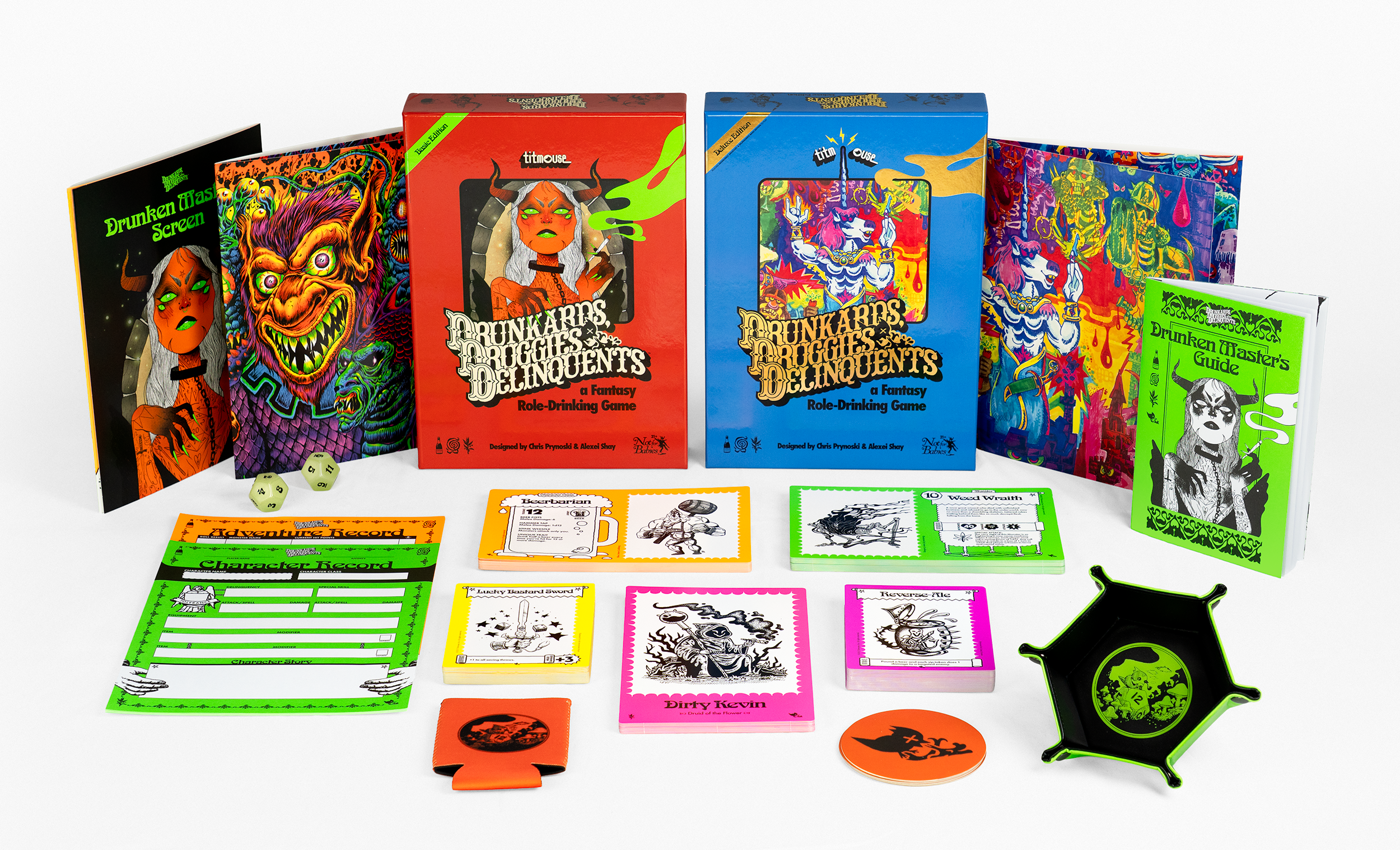 Titmouse Releases Its Own Fantasy Role-Drinking Game “Drunkards, Druggies & Deliquents”