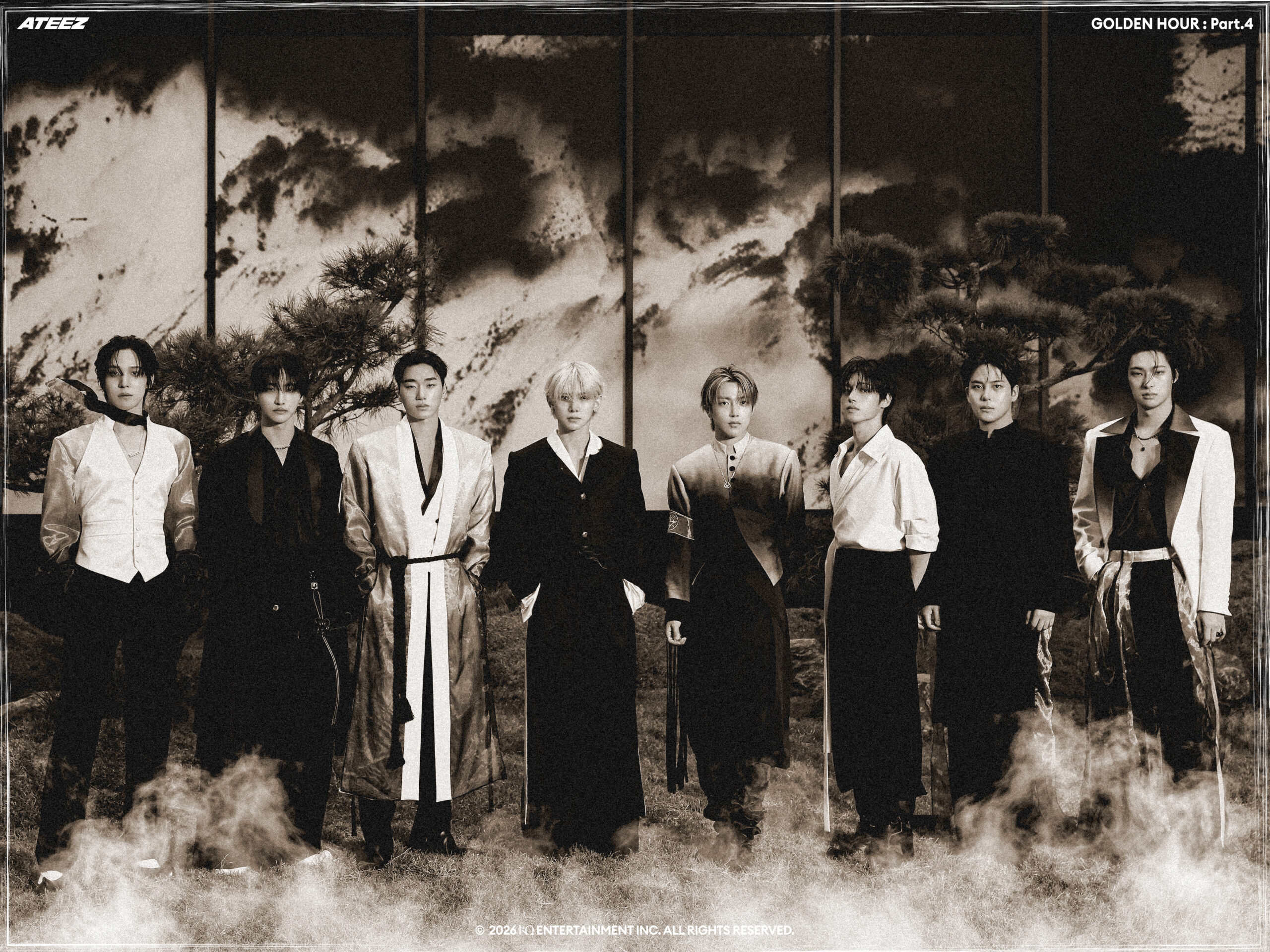 ATEEZ Returns With “GOLDEN HOUR : Part.4,” Cementing Their Status as a Global K-Pop Powerhouse